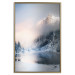 Wall Poster Wonder of Nature - winter landscape of a sparkling lake against mountains 125913 additionalThumb 20