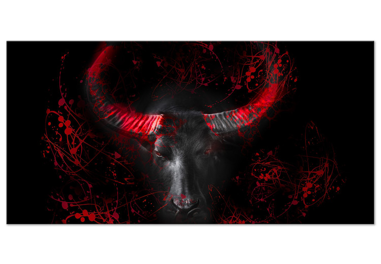 Large canvas print Enraged Bull - First Variant II [Large Format] 131513