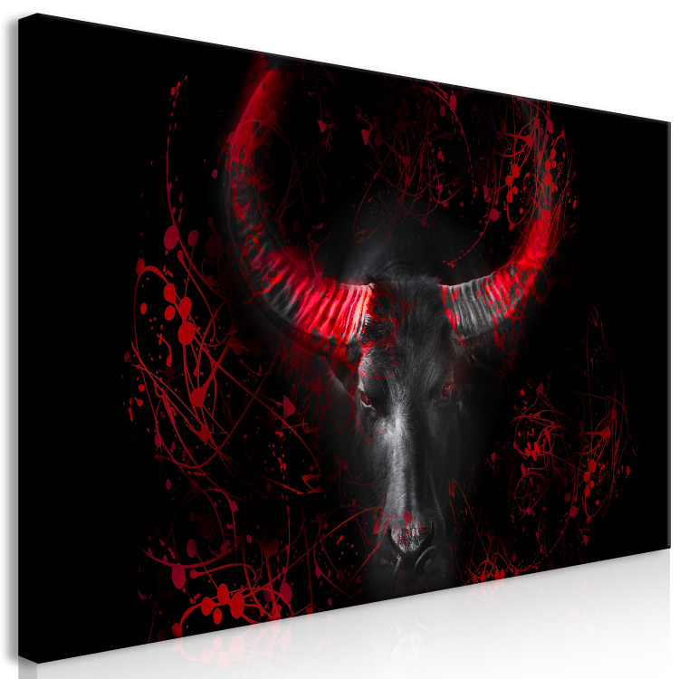 Large canvas print Enraged Bull - First Variant II [Large Format] 131513 additionalImage 2