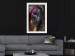Wall Poster Black Jaguar - animal among abstract colors on a dark background 131813 additionalThumb 24