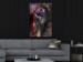 Wall Poster Black Jaguar - animal among abstract colors on a dark background 131813 additionalThumb 6