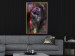 Wall Poster Black Jaguar - animal among abstract colors on a dark background 131813 additionalThumb 7