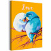 Paint by Number Kit Parrots in Love 132313 additionalThumb 5