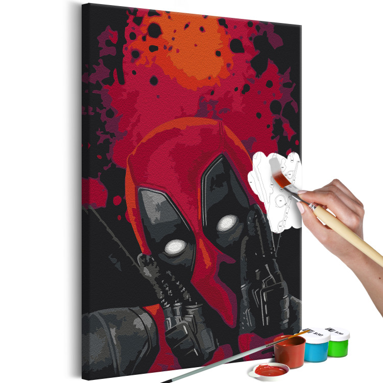 Paint by Number Kit Deadpool 132413 additionalImage 3