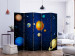 Room Divider Screen Solar System II (5-piece) - sun and planets against the backdrop of space 133013 additionalThumb 2
