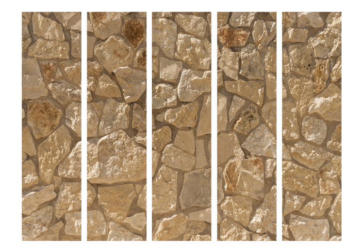 Room Separator Sunny Monolith II (5-piece) - composition with wall texture 133513 additionalImage 3
