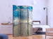 Folding Screen Pier - water under a long wooden bridge against the sky and clouds 134013 additionalThumb 2