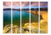 Room Divider Screen Lopar - Rab Island (Croatia) II - island landscape with rocks and sea 134113 additionalThumb 3