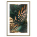 Wall Poster Forest Jewels - tropical composition of green and brown leaves 134513 additionalThumb 16