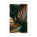 Wall Poster Forest Jewels - tropical composition of green and brown leaves 134513 additionalThumb 25