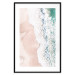 Poster Troubled Ocean - landscape of pastel beach depicted from a bird's eye view 135313 additionalThumb 16