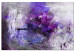 Canvas Print Twinkling (1-piece) Wide - abstraction with a purple accent 138413