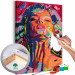 Paint by Number Kit Colorful Lady 143313