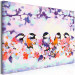 Paint by Number Kit Happy Tit - Birds on the Branch, Cherry Blossoms and Purple Spots 144613 additionalThumb 5