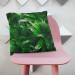 Decorative Microfiber Pillow Dracaena oasis - a plant composition with rich detailing cushions 146813 additionalThumb 2