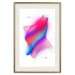 Poster Abstraction - Uneven Convex Shapes in Shades of Cobalt and Pink 149713 additionalThumb 12