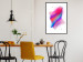 Poster Abstraction - Uneven Convex Shapes in Shades of Cobalt and Pink 149713 additionalThumb 16