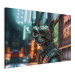 Canvas AI Dog Chihuahua - Cyberpunk Style Animal Fantasy Portrait - Horizontal 150113 additionalThumb 2