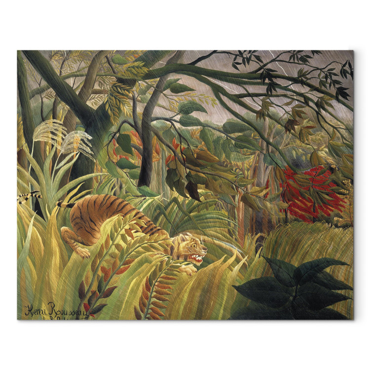 Reproduction Painting Tiger in a Tropical Storm 150413