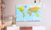 Large canvas print World Map: Orbis Terrarum [Large Format] 150913 additionalThumb 4