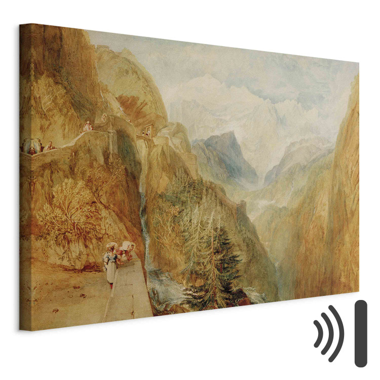Reproduction Painting Mont Blanc from Fort Roch in the Val d'Aosta 154013 additionalImage 8