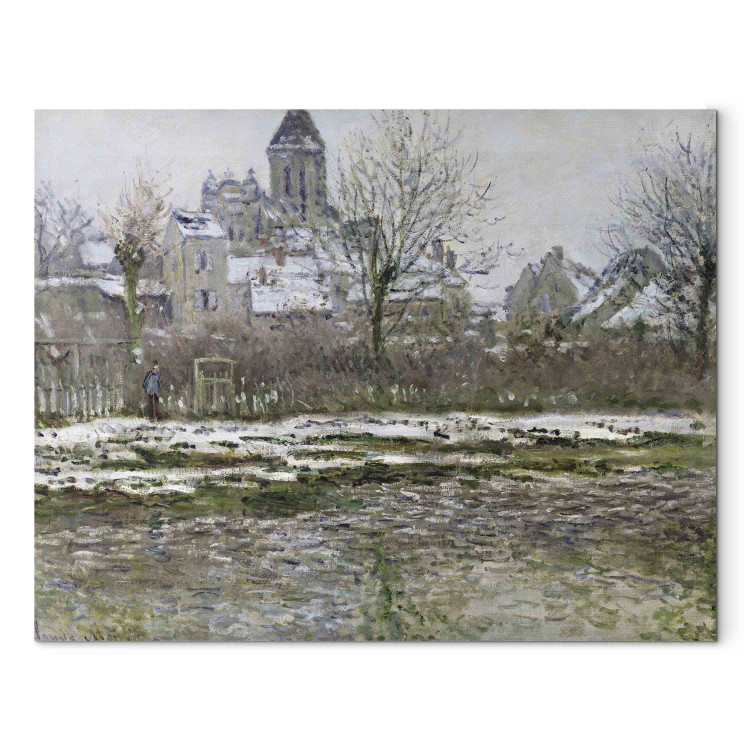 Art Reproduction The Church at Vetheuil under Snow 154413