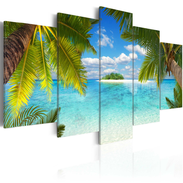 Canvas Art Print Paradise island 50013 additionalImage 2