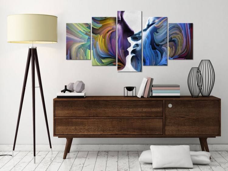 Canvas Print Kiss of Colours 64813 additionalImage 3