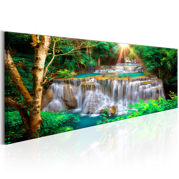 Canvas Art Print Tropical Waterfall 89013 additionalImage 2
