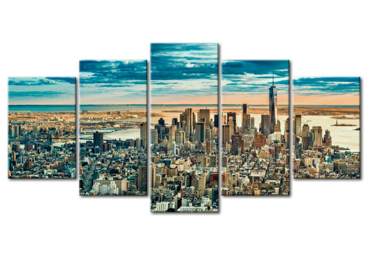 Acrylic print NY: Dream City [Glass] 92513 additionalImage 2