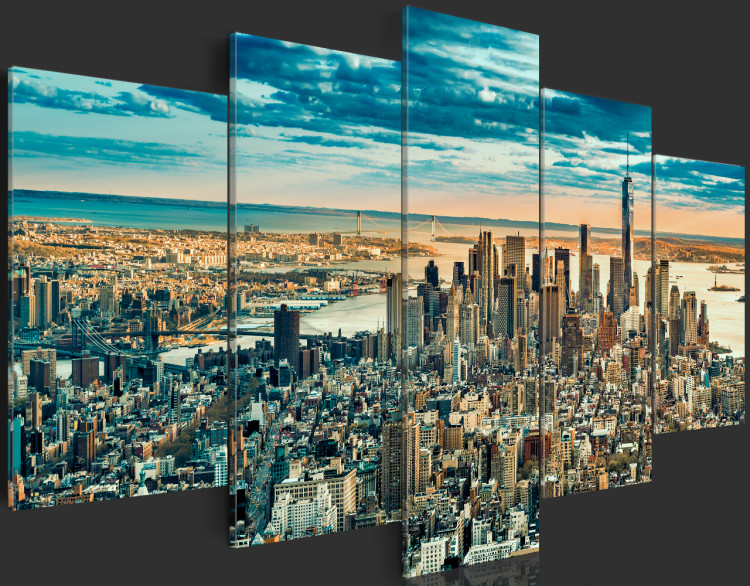 Acrylic print NY: Dream City [Glass] 92513 additionalImage 6