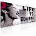 Canvas Banksy: Life is Beautiful 106523 additionalThumb 2