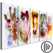 Canvas Watercolour Animals (5 Parts) Narrow 108223 additionalThumb 6