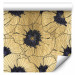 Modern Wallpaper Field of Poppies (Golden) 108423 additionalThumb 6
