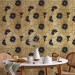 Modern Wallpaper Field of Poppies (Golden) 108423 additionalThumb 5