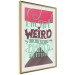 Poster I'm not weird - cheerful English text on a three-color background 114423 additionalThumb 2