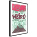Poster I'm not weird - cheerful English text on a three-color background 114423 additionalThumb 11