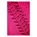 Poster Tire track - pink background with a car wheel imprint 115023