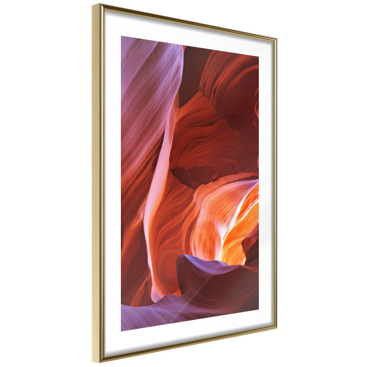 Poster Canyon - a warm-toned landscape among carved mountain rocks 116523 additionalImage 6