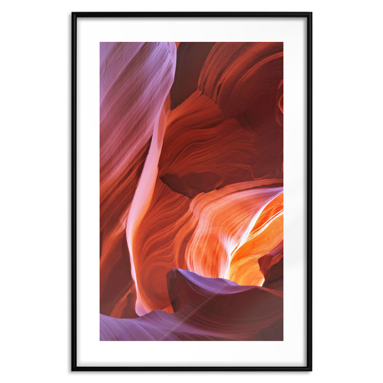 Poster Canyon - a warm-toned landscape among carved mountain rocks 116523 additionalImage 16