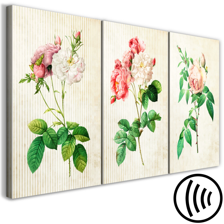 Canvas Print Floral Trio (Collection) 117323 additionalImage 6