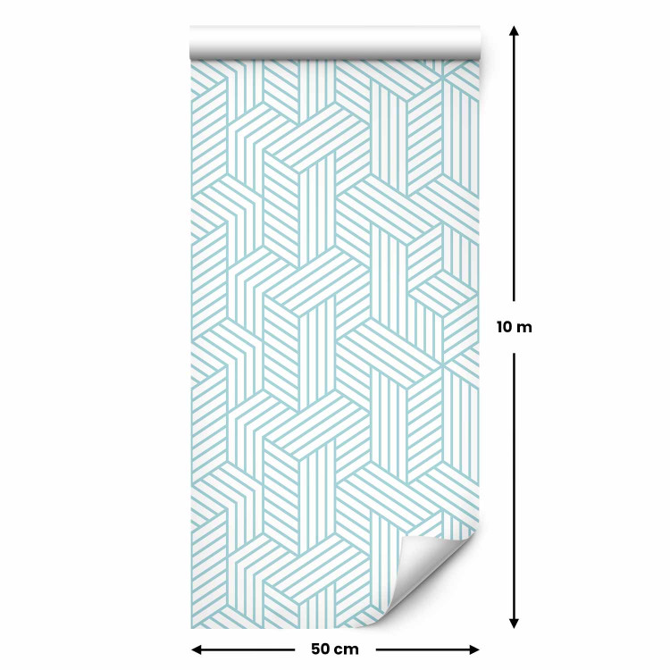 Modern Wallpaper Geometric Weave 117923 additionalImage 7