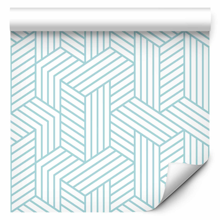 Modern Wallpaper Geometric Weave 117923 additionalImage 1