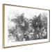 Wall Poster Silver Bouquet - black and white composition with flowers on a glossy background 118423 additionalThumb 8