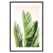 Wall Poster Plant Detail - botanical composition with green leaves on a light background 119023 additionalThumb 17
