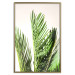 Wall Poster Plant Detail - botanical composition with green leaves on a light background 119023 additionalThumb 20