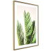 Wall Poster Plant Detail - botanical composition with green leaves on a light background 119023 additionalThumb 8
