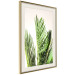 Wall Poster Plant Detail - botanical composition with green leaves on a light background 119023 additionalThumb 2