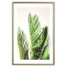 Wall Poster Plant Detail - botanical composition with green leaves on a light background 119023 additionalThumb 16