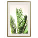 Wall Poster Plant Detail - botanical composition with green leaves on a light background 119023 additionalThumb 19